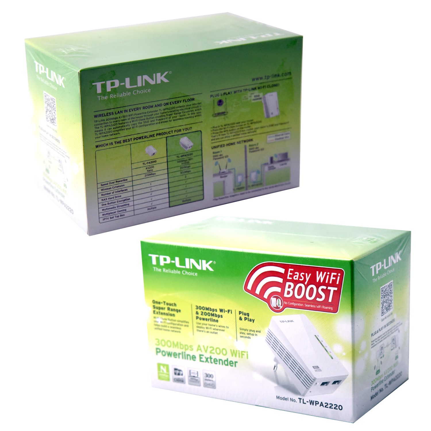 TP-Link Kit de 2 CPL AV200 WiFi N 300 Mbps (TL-WPA2220KIT)