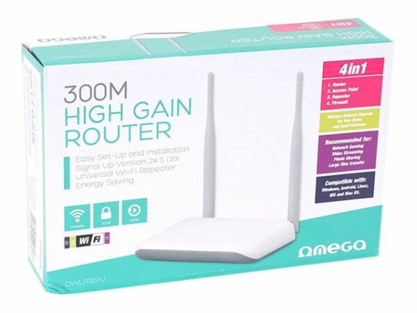 ROUTEUR WIFI OMEGA 300 Mbps