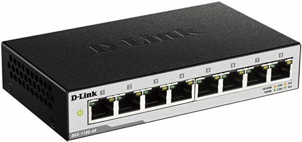 SWITCH D-LINK 8 PORTS 10/100/1000 MBPS