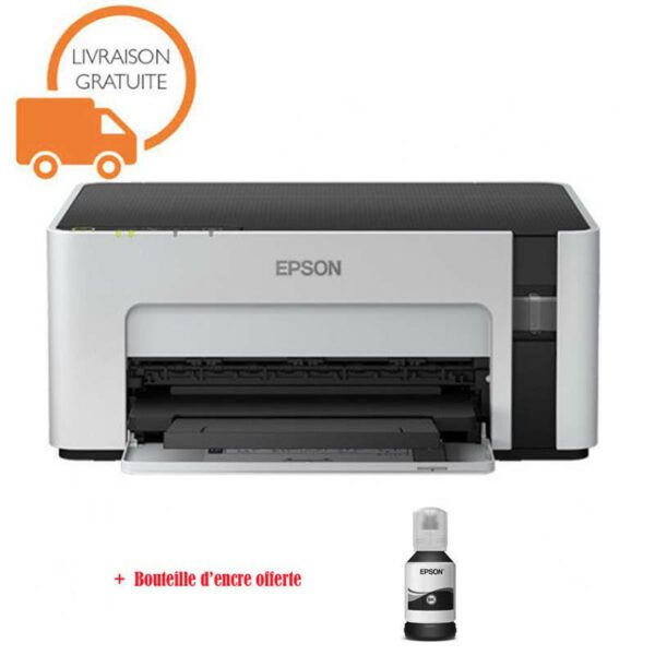Imprimante EPSON ET-M1120 à Réservoir Intégré ECOTANK Monochrome - (C11CG96404)