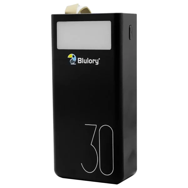 Chargeur Portable Blulory Power Bank 30000MAH / USB / Micro USB / Type-C