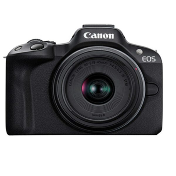 Appareil Photo Hybride Canon EOS R50 + Objectif RF-S 18-45mm - Noir