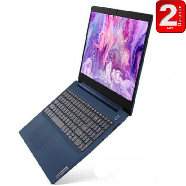 Pc Portable Lenovo Ideapad 3 AMD Ryzen™ 3 8Go 512Go SSD Bleu (82KR001FFE)
