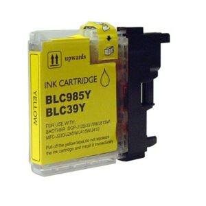 Cartouche Jet D'encre Adaptable Brother LC985 Jaune