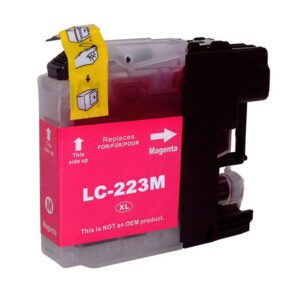 Cartouche Jet D'encre Brother Adaptable LC223 - Magenta