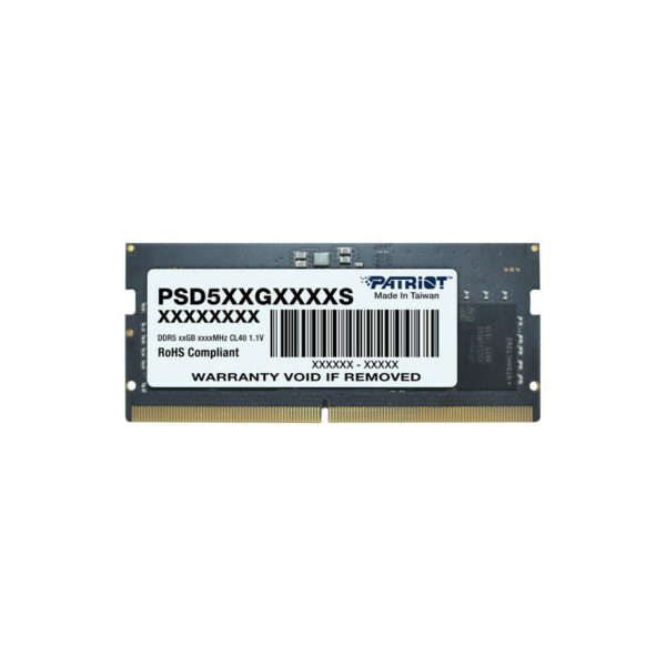 Barette Mémoire Patriot Signature Line SoDIMM DDR5 CL40 / 16 Go / 4800MHz