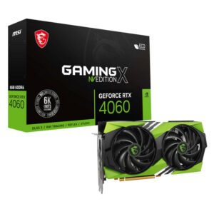 Carte graphique GeForce RTX 4060 GAMING X NV EDITION / 8G