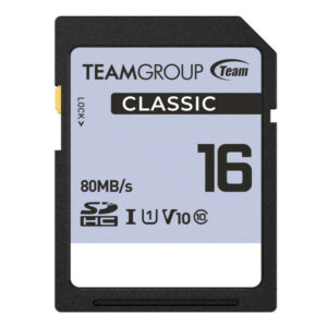 Carte mémoire TeamGroup CLASSIQUE SDHC UHS-I U1 V10 / 16 Go