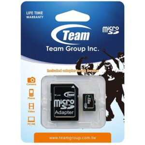 Carte mémoire TeamGroup Micro SD 8 Go Class10