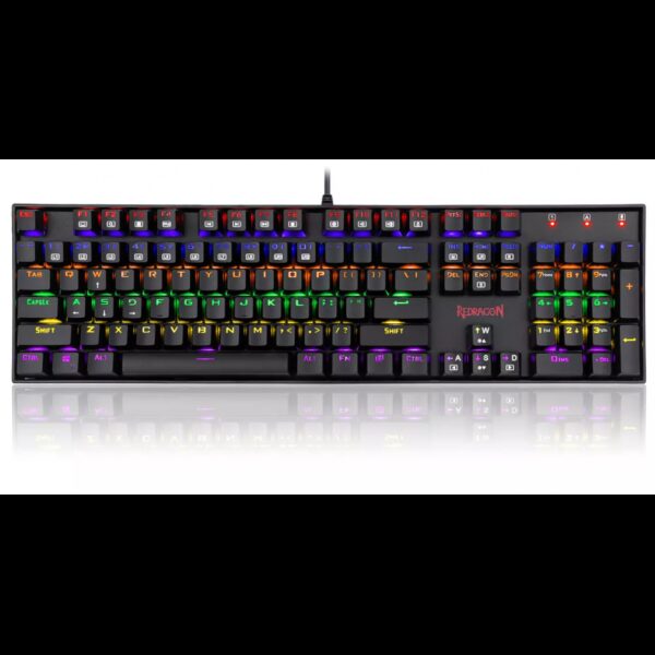 Clavier Gaming mécanique Redragon Mitra K551-KR / LED / Red Switches