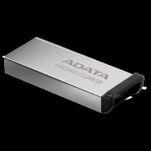 Clé USB Adata UR350 / 128 Go / USB 3.2 / Silver & Noir
