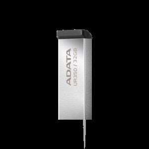Clé USB Adata UR350 / 32 Go / USB 3.2 / Silver & Noir