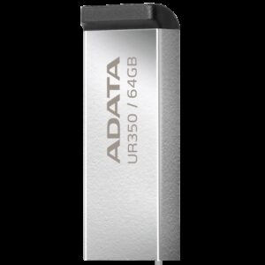 Clé USB Adata UR350 / 64 Go / USB 3.2 / Silver & Noir