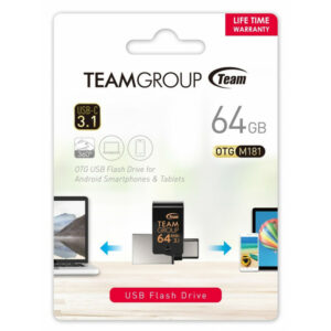 Clé USB OTG Type C TeamGroup M181 / 64 Go / USB 3.1