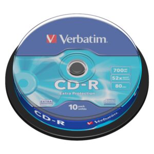 Paquet de 10x CD-R Verbatim