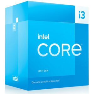 Processeur Intel Core i3-13100F 13e génération BOX