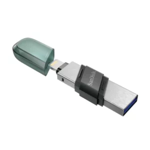 CLÉ USB SANDISK DOUBLE CONNECTIQUE LIGHTNING IXPAND FLASH DRIVE GO