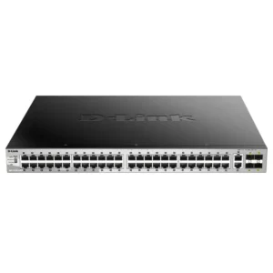 SWITCH GIGABIT POE D-LINK 54 PORTS LITE LAYER 3 EMPILABLE