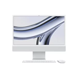 Apple iMac 24 pouces Puce M3 CPU 8 cœurs GPU 8 cœurs 256 Go 8 Go stockage Argent